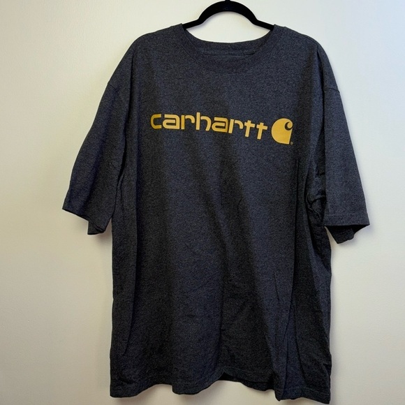Carhartt grey loose fit heavy heavyweight short sleeve graphic T-shirt
size 2 XL - Picture 1 of 5